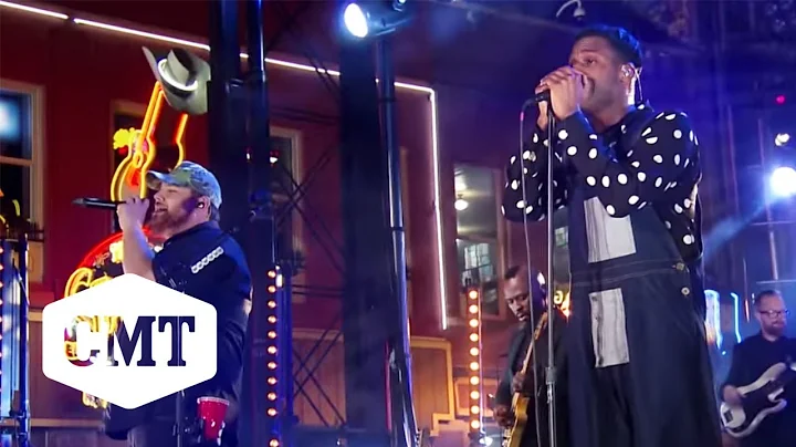Leon Bridges and Luke Combs Perform 'Beyond' | CMT...