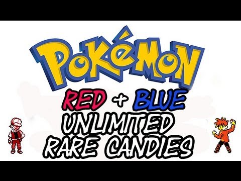 and Blue - Rare Candy Cheat | GameShark - YouTube