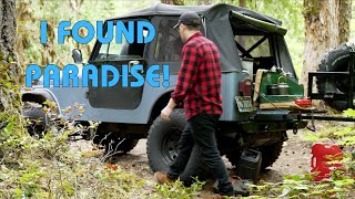 Solo Jeep Camping-I Found Paradise-E2