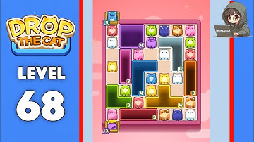 Drop The Cat level 68 solution 