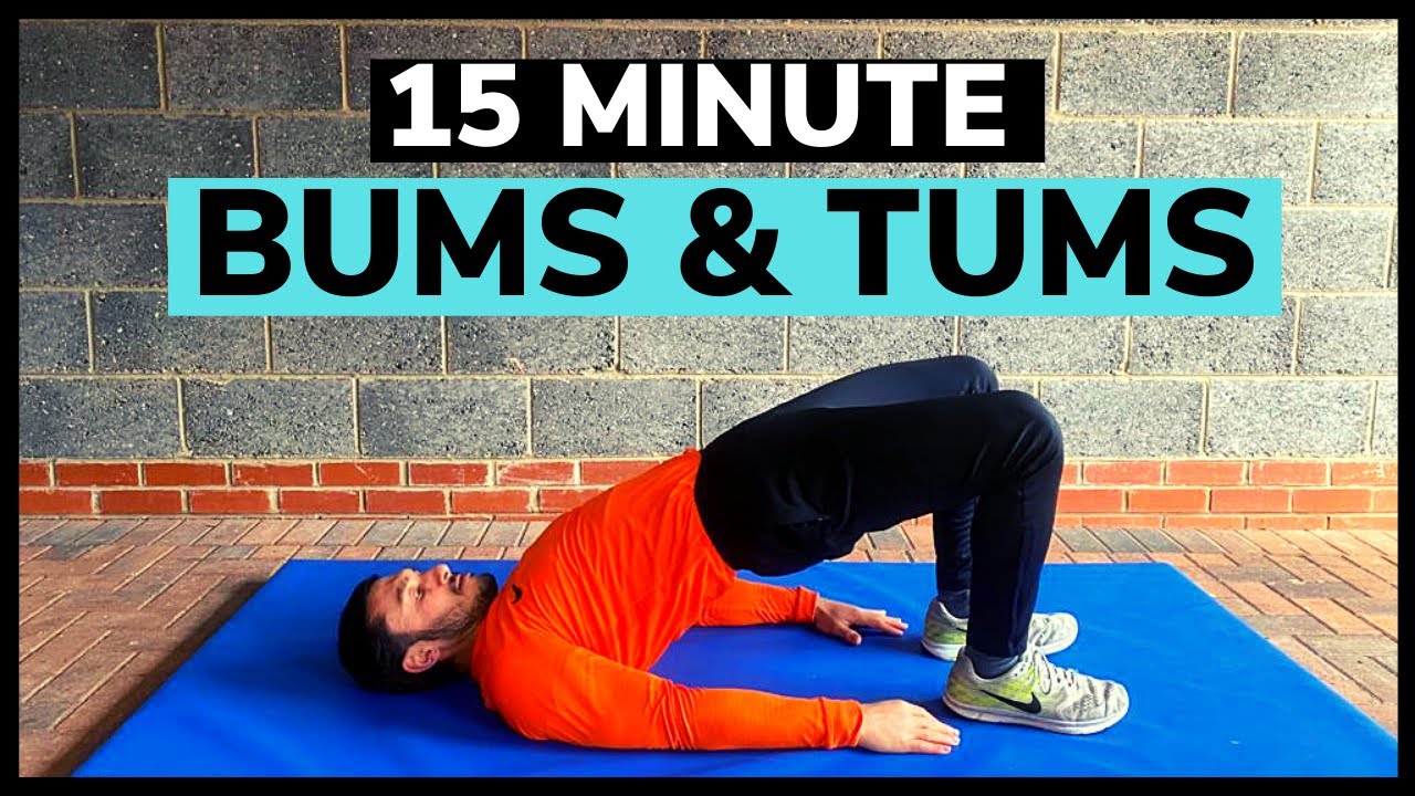 15 Minute Bums And Tums Workout 