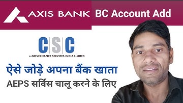 csc axis bank bc | axis bank aeps service live