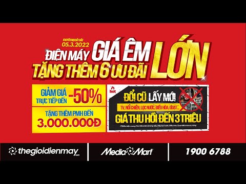 Video ĐIỆN MÁY GIÁ ÊM - TẶNG THÊM 6 ƯU ĐÃI - ĐIỆN MÁY... - youtube