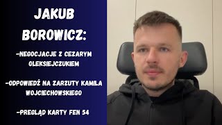 Jakub Borowicz: "Czarek to najlepiej opłacany zawodnik w całej historii FEN”