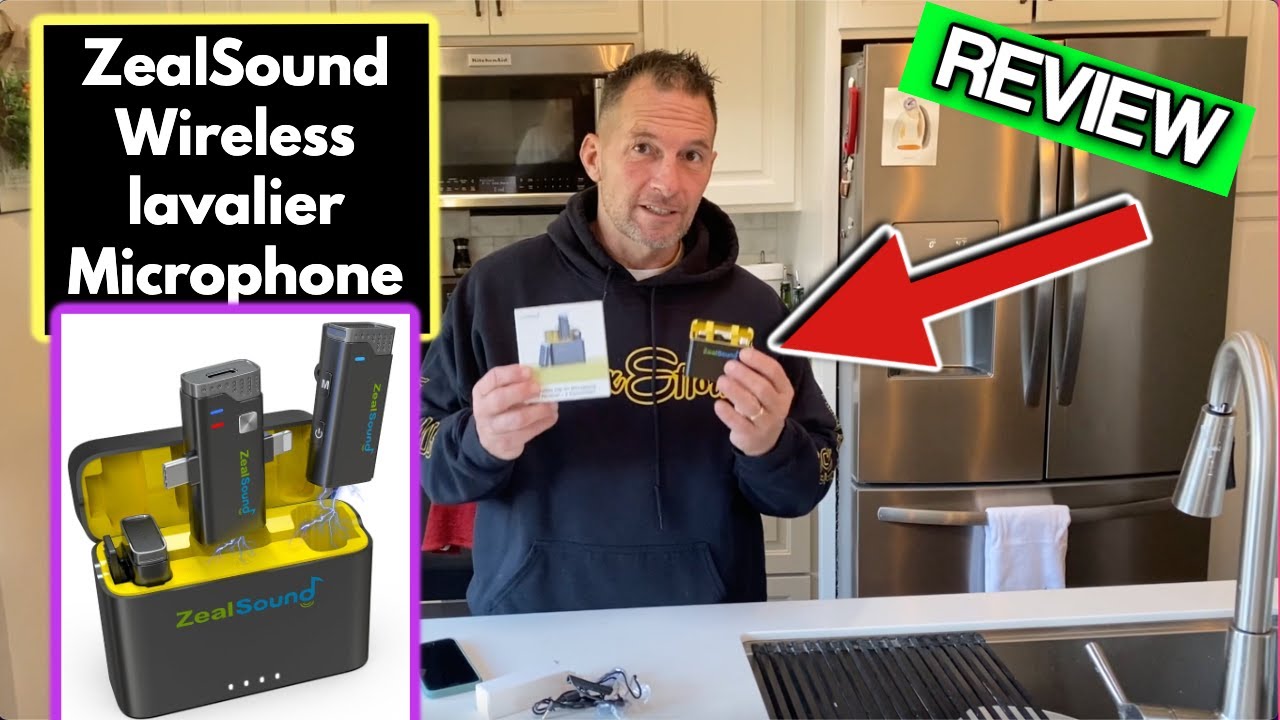 ZealSound Wireless lavalier Microphone YouTube