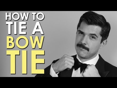How to Tie a Bow Tie | The Art of Manliness