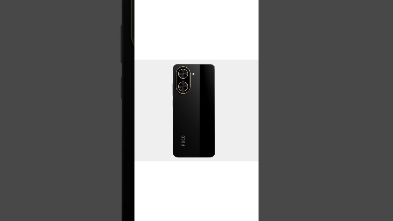 【新品】POCO C71 Black（4GB RAM / 128GB ROM） Xiaomi Poco C71 4G 128GB ROM 4GB RAM Dual SIM GSM Unlocked