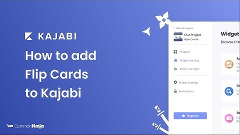 How to add Flip Cards to Kajabi