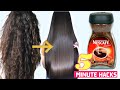 Get super SILKY, DARK, THICK & GLOSSY hair in 5 Minutes | Homemade Coffee Shampoo Recipes