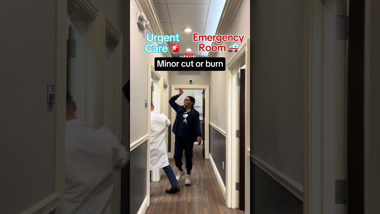 Urgent Care Vs Emergency Room