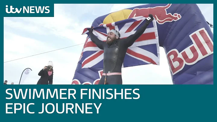 Swimmer Ross Edgley completes 157-day record-breaking journey around Britain | ITV News