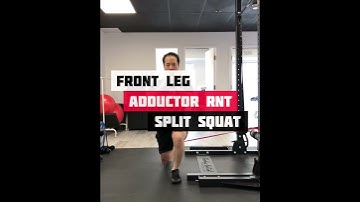 Front Leg RNT Adductor Split Squat - Inner Thigh and Knee Stability Warm Up