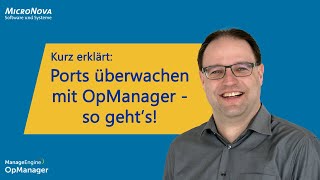 Ports überwachen mit OpManager - 2 schnelle Methoden