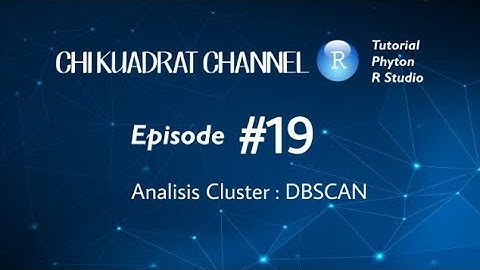 Analisis Cluster Data Outlier dengan DBSCAN