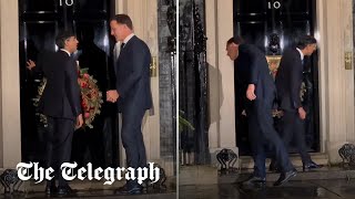 video: Watch: Rishi Sunak gets locked out of No 10
