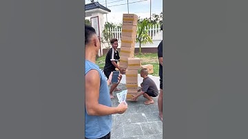 Phần 3: Thử Thách Xếp Thùng #shorts #vlog