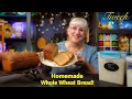 How to make Whole WHEAT BREAD from START to FINISH, step by step, easy