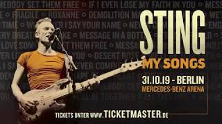 Sting kommt 2019 auf "My Songs Tour" nach Berlin