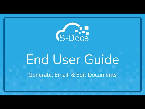 S-Docs End-User Guide