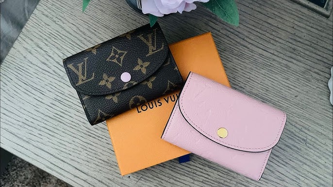 Unboxing the Louis Vuitton rosalie coin purse 💖 The pink inside is so