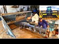 Manufacturing process of New Holland Combine Harvester Machine Cutter.