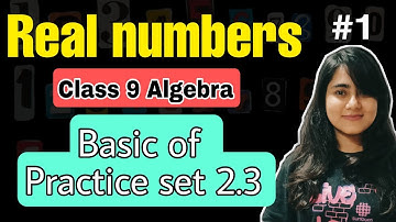 Class 9 Chp 2 Real Numbers | Basic of Practice set 2.3 | Algebra | Surds | Simplest form of a surd