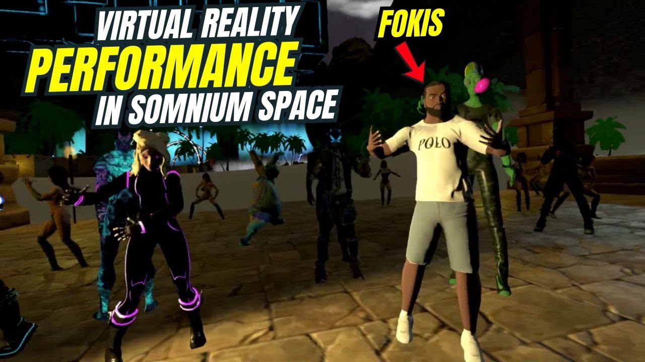 Fokis - 'Respect Da Grind' | Virtual Reality Performance in Somnium Space