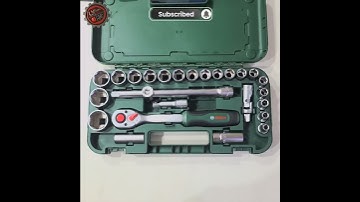 Ratchet Socket Set 1/2" *Bosch* 26 Pcs set