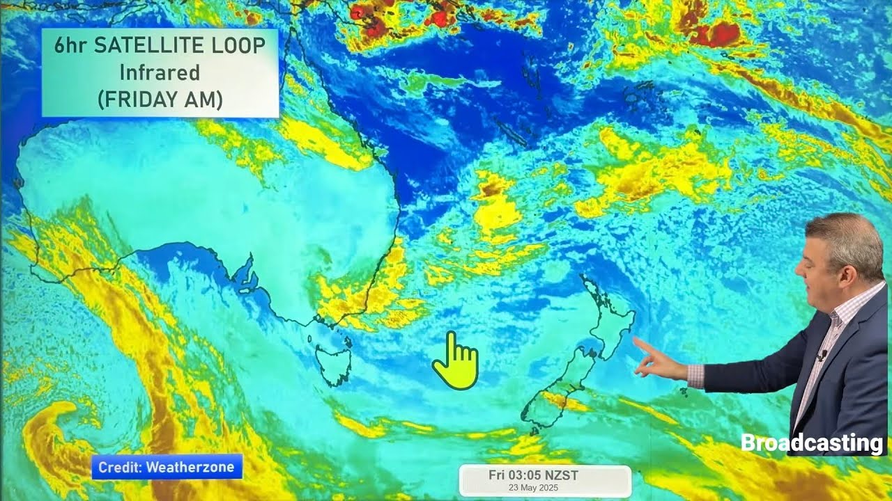 NZ 7 Day RainWatch - Severe weather risks next week - YouTube