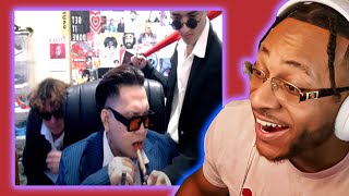 MarcusT - I PRETENDED to be A MAFIA BOSS on OME TV | OMEGLE | and She fell in love (Reaction)