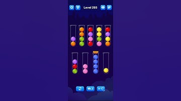 Ball Sort Puzzle level 293. #puzzle  #puzzlegame #strategy #gamer #games #game #gamers