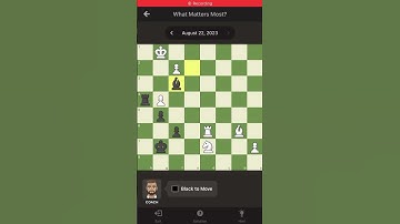 What Matters Most? #chess #chesspuzzle #chessproblem #shorts