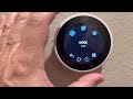 How to adjust Nest thermostat or change from cool to heat at Drake on the Lake