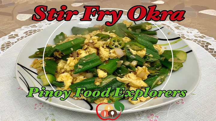 Ginisang Okra na may Itlog | Stir Fry Lady Finger With Egg | Quick And Simple Meal | How To Cook