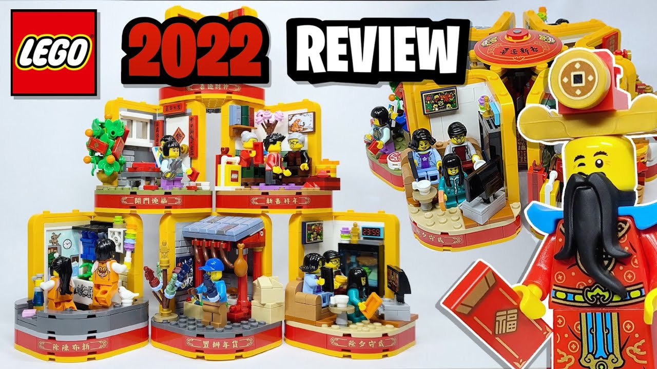 LEGO Lunar New Year Traditions (80108) - 2022 Set Review - YouTube