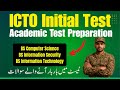 DSSC ICTO Academic Test Preparation | DSSC ICTO 2025 | ICTO Pak Army | ICTO Initial Test Preparation