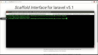 Scaffold for laravel 5.1 - CRUD GENERATOR - One To Many - Just in 3 min