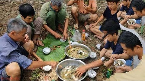 Eat Raw Fish Whole | Gỏi Cá Nhảy Tây Bắc | Dân Tộc Tây Bắc