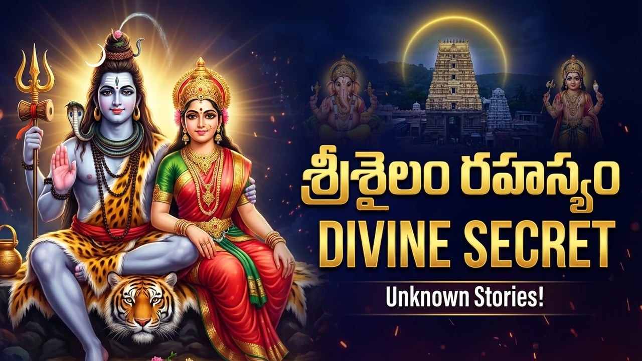 శ్రీశైలం క్షేత్ర రహస్యం 🔱 | Srisailam Jyotirlinga Mahima You Don’t Know!