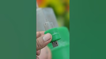 DIY DC Motor Project: How to Make a Mini Fan at Home #shorts #treanding #motor #dcmotor