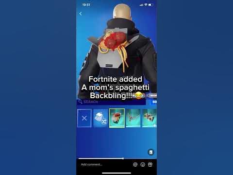 Mom’s spaghetti backbling in fortnite!!! #fortnite #eminem #backbling ...