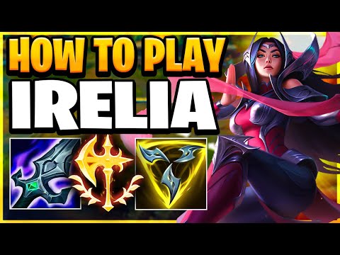 HOW TO PLAY IRELIA TOP IN WILD RIFT! IRELIA BUILD AND GUIDE!