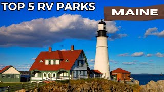 TOP 5 RV PARKS IN MAINE by Around The World In One Day 281 views 3 weeks ago 10 minutes, 8 seconds