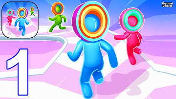 Layer Man 3D - Gameplay Walkthrough Part 1 Levels 1-17 (iOS, Android)