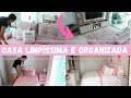 Dia de faxina | Casa limpíssima e organizada | muito sujo😱 quase não dou conta de deixar tudo limpo