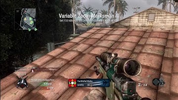 Black Ops L96 Quickscope / Killfeed