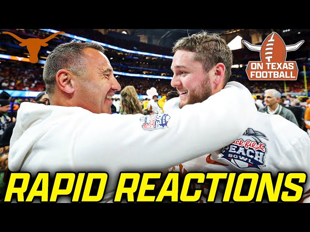Legacy Moment for Quinn Ewers | Longhorns SURVIVE Peach Bowl | Ohio State  Buckeyes Coming to Dallas