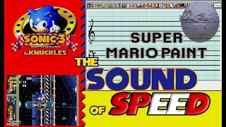 Sonic 3 & Knuckles - Death Egg Zone Act 1 - Super Mario Paint #TheSoundofSpeed