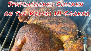 Smoked Spatchcock Chicken on the Keveri H1 w/ Temperature Controller