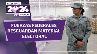 INE inicia distribución del material electoral; las Fuerzas Armadas apoyan con el traslado